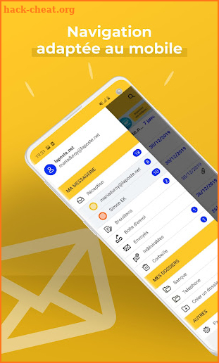 Laposte.net – boîte mail & messagerie en ligne screenshot