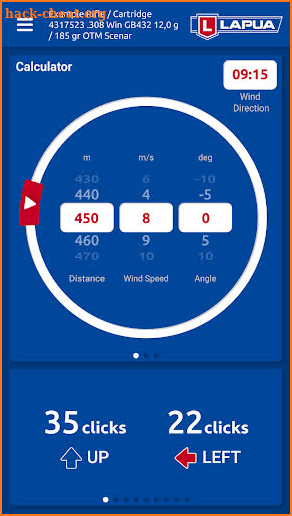 Lapua Ballistics screenshot