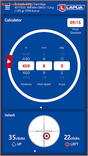 Lapua Ballistics screenshot