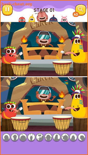 LARVA Find Differences screenshot