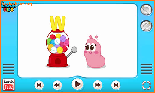 Larva Kids_Song(PHONICS_VWX) screenshot