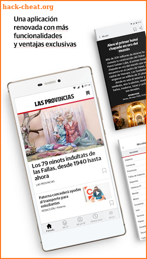 LAS PROVINCIAS on+ screenshot