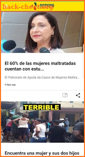 Las Últimas Noticias de la República Dominicana screenshot