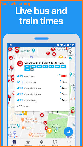 Las Vegas Transit • RTC rail & bus times screenshot