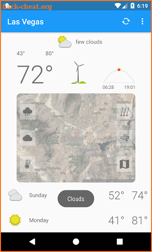 Las Vegas,NV - weather and more screenshot