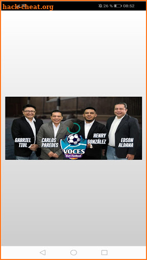 Las Voces del Fútbol GT screenshot