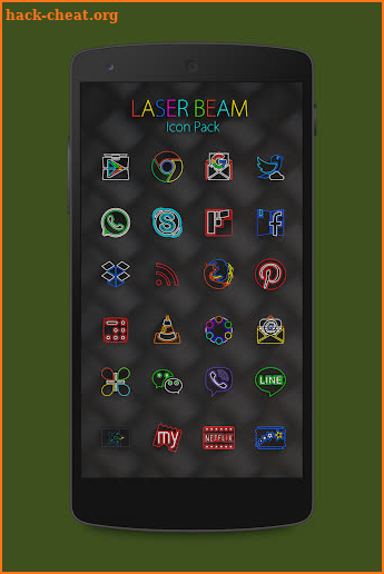 Laser Beam Icon Pack screenshot