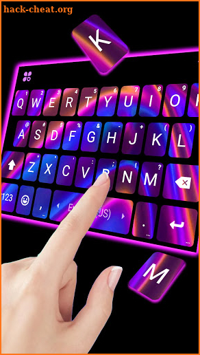 Laser Live 4K Keyboard Background screenshot