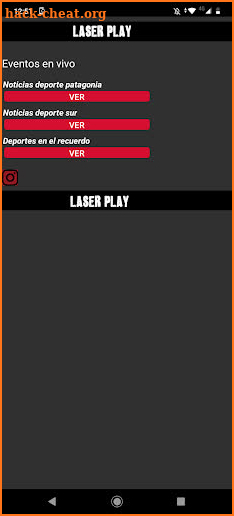 Laser play screenshot