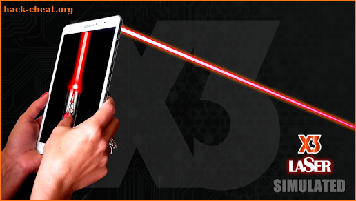 Laser Pointer App - SIMULATED screenshot