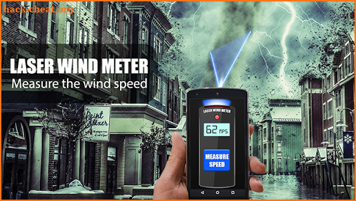 Laser Wind Meter Simulator screenshot