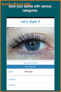 Lash Designer screenshot