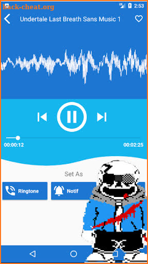 Last Breath Sans Ringtone Free screenshot