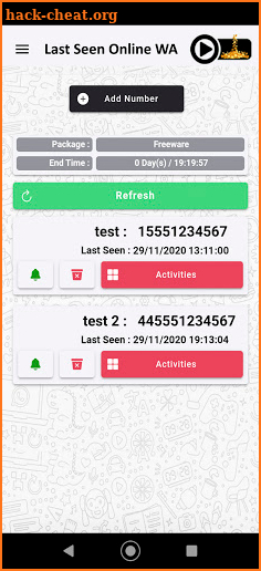 Last Seen Online WA - Online Tracker & Last Seen screenshot