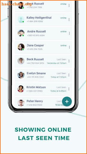 Last Seen - WhatsApp Family Usage Tracker screenshot
