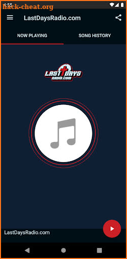 LastDaysRadio.com screenshot