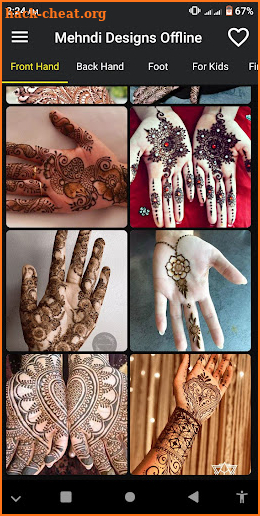 Latest Mehndi Design Offline screenshot