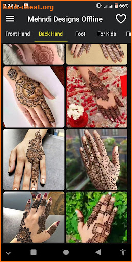 Latest Mehndi Design Offline screenshot