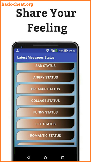 Latest Messages Status screenshot