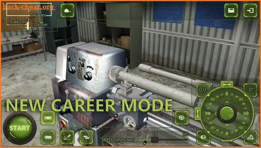 Lathe Machine 3D: Milling & Turning Simulator Game screenshot