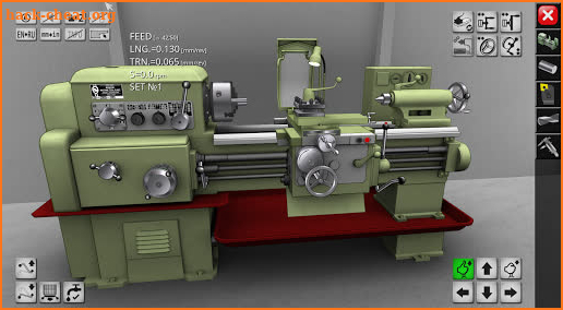 Lathe Simulator screenshot