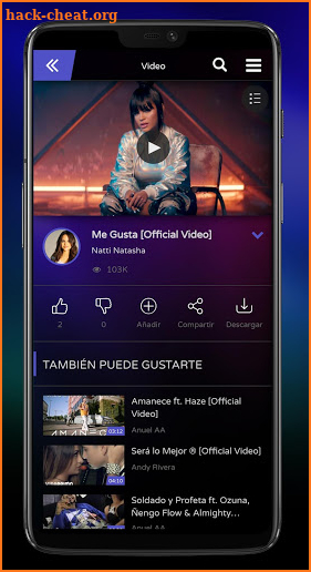 Latido Music - nuevos videos de música latina screenshot