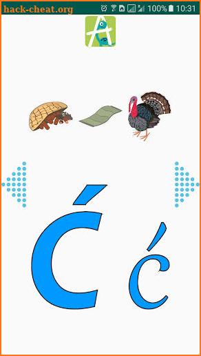 Latin and Cyrillic alphabets for preschoolers screenshot