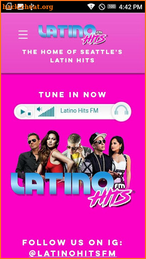 Latino Hits FM screenshot