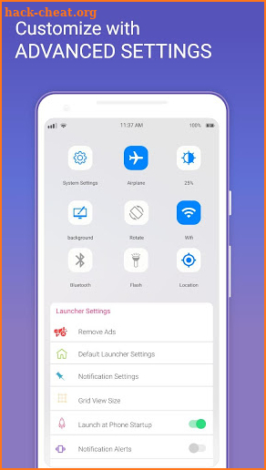 Launcher iOS 14 screenshot