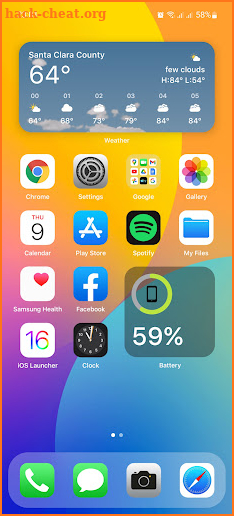 Launcher iPhone iOS screenshot