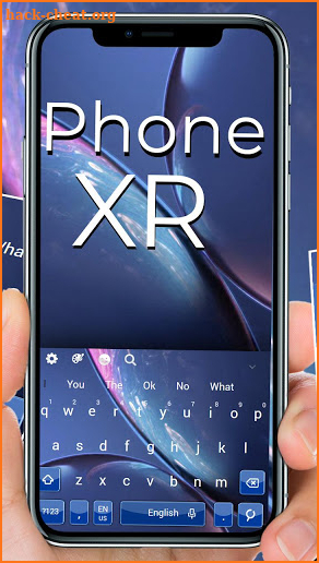 Launcher Keyboard For Phone XR screenshot