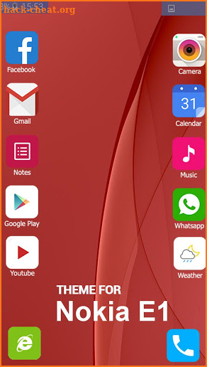 Launcher Themes for Nokia E1 screenshot