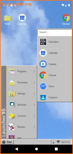 Launcher95 screenshot