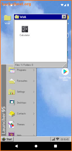 Launcher95 screenshot