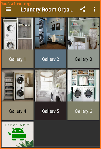 Laundry Room Organization screenshot