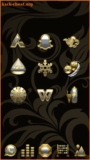 LAURUS Gold Icon Pack screenshot