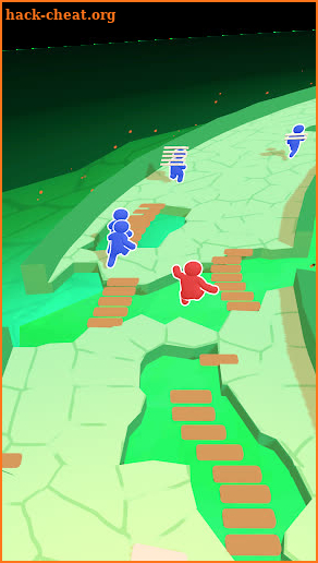 Lava Run 3D : Bridge Racing Game screenshot