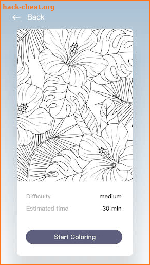 Laxy - Coloring book anti-stress animal & mandala screenshot