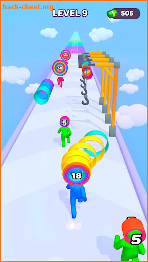 Layer Man 3D: Run & Collect screenshot