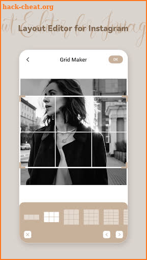 Layout Editor for Instagram screenshot