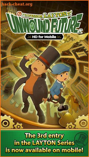 Layton: Unwound Future in HD screenshot