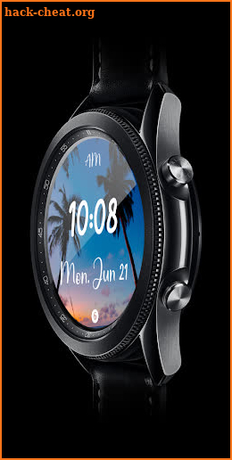 Laze: Beach (Watch Face) screenshot