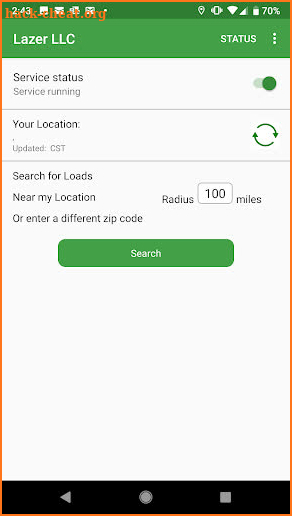 Lazer LLC - Freight Management screenshot