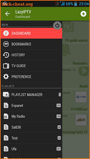 LAZY IPTV screenshot