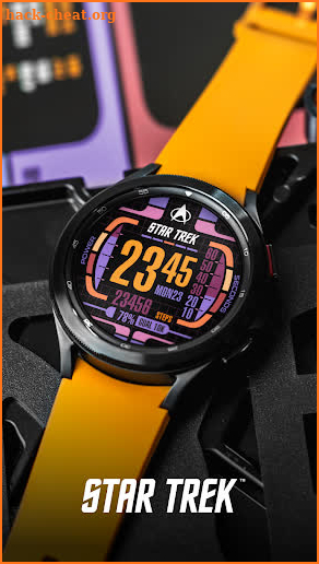 LCARS 3: STAR TREK Watch Face screenshot