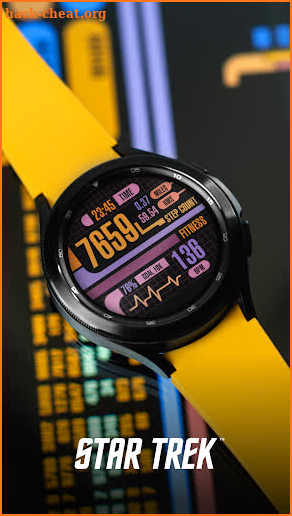 LCARS 3: STAR TREK Watch Face screenshot