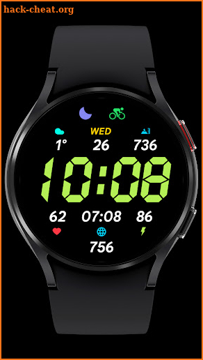 Lcd Pixel Mod - Watch face screenshot