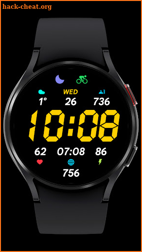 Lcd Pixel Mod - Watch face screenshot