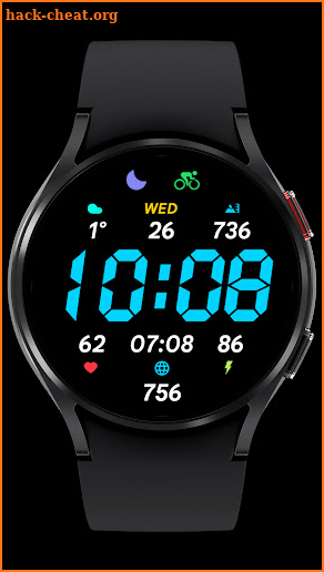 Lcd Pixel Mod - Watch face screenshot