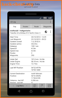 LD-Log - GPS Tracker & Logbook screenshot